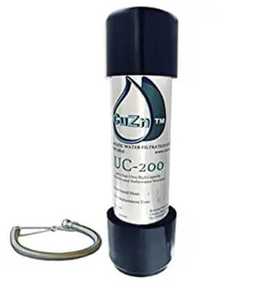 CuZn UC-200 Under Counter Water Filter - 50K Ultra High Capacity - Made in USA