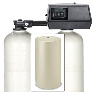 Abundant Flow Water WS-48k-91SXT 9100sxt complete softener, Almond