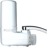 Brita Basic Faucet Water Filter System, White, 1 Count - 35214