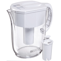 Brita Standard Everyday Water Filter Pitcher, White, Large 10 Cup, 1 Count