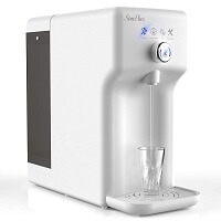 SimPure Y6 Countertop Reverse Osmosis Water Filtration Purification System, 3 Stage RO Water Filter, Bottleless Water Dispenser, 5: 1 Low Drain Ratio, BPA Free (No Installation Required)