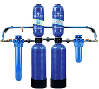 Aquasana EQ-1000-AST-AMZN Water Softener, 1,000,000-Gallon, Blue