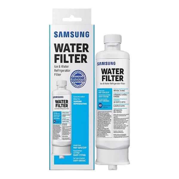 SAMSUNG Genuine DA97-17376B Refrigerator Water Filter, 1-Pack (HAF-QIN/EXP) (Packaging May Vary)