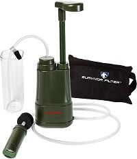 Camping water filter